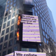 Illustration for article titled A Times Square Billboard Went Up in Flames and Somehow Continued to Display Ads